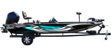 Adrenaline (Aqua) Boat Wrap Kit