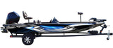 Adrenaline (Blue) Boat Wrap Kit