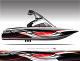 Adrenaline (Red) Boat Wrap Kit