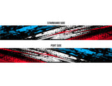 Alpha Strike Abstract Boat Wrap Kit