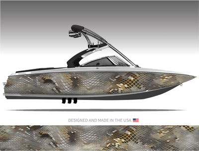 Asper Abstract Boat Wrap Kit