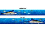 Blue Marlin Deep Sea Boat Wrap Kit