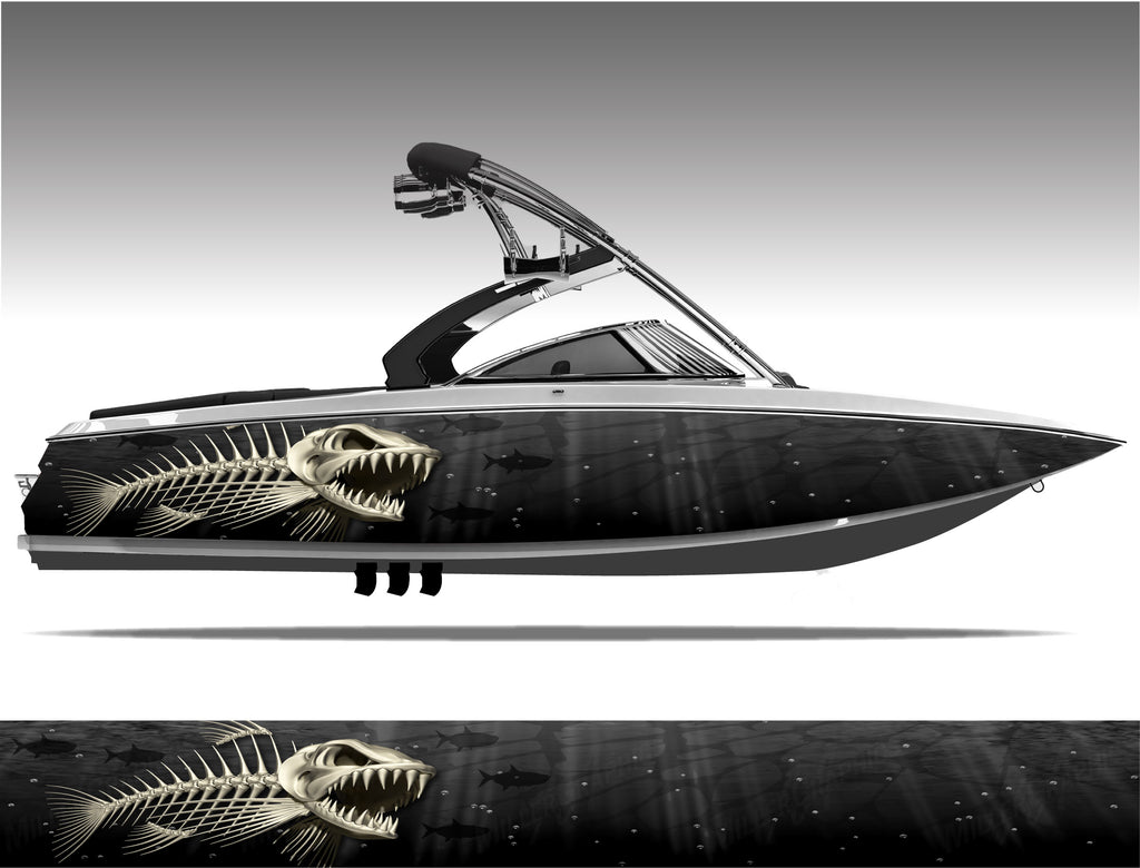 Bonefish Boat Wrap Kit
