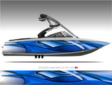 Breaker (Blue) Boat Wrap Kit