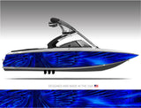 Cyclone (Blue) Boat Wrap Kit