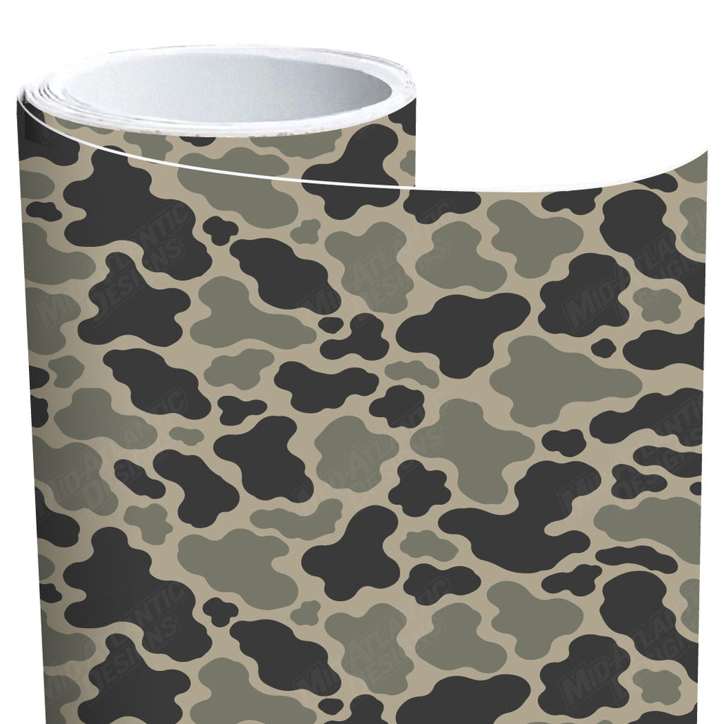 Duck Camo Recon Old School Camouflage Wrap Vinyl