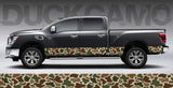 Duck Camo Woodland Rocker Panel Decal Kit