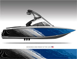 Hurricane (Blue) Boat Wrap Kit