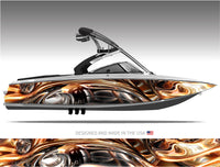 Liquid Metal (Copper) Boat Wrap Kit