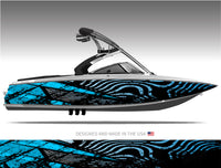 Nitro Abstract Boat Wrap Kit