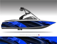 Plasma (Blue) Boat Wrap Kit