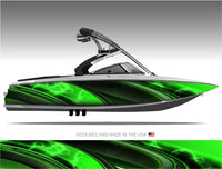 Plasma (Green) Boat Wrap Kit