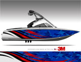 Renegade Abstract Boat Wrap Kit
