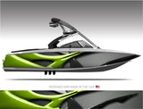 Riptide (Green) Boat Wrap Kit