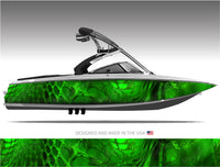 Shipwreck Green Boat Wrap Kit