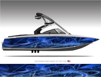 Taurus (Blue) Boat Wrap Kit