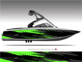 Toxic Surge Abstract Boat Wrap Kit