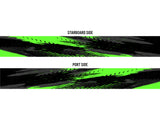 Toxic Surge Abstract Boat Wrap Kit