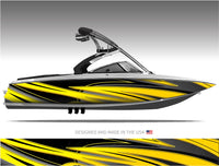 Viper (Yellow) Boat Wrap Kit