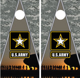 Army Soliders Digital Camo Cornhole Wraps