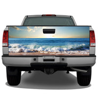 Beach Ocean Waves Tailgate Wrap