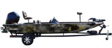 Chameleon "Black and Yellow" Camo Boat Wrap Kit