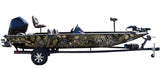 "Chameleon and Black XD" Camo Boat Wrap Kit