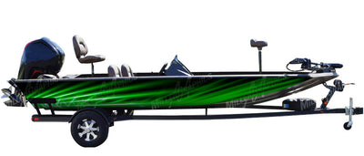 Flare (Green) Boat Wrap Kit