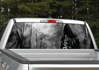 Grim Reaper #2 Forest Rear Window Decal