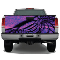 Mesh Plasma (Purple) Tailgate Wrap