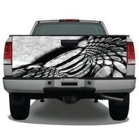 Mesh Plasma (Grey) Tailgate Wrap