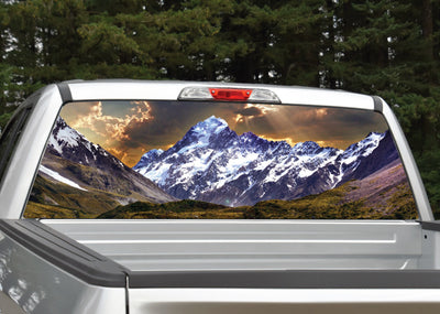 Mountain Scenery #2 Rear Window Decal