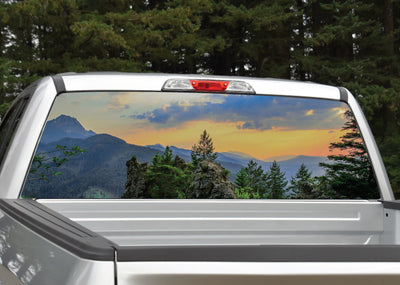 Mountain Scenery #3 Rear Window Decal
