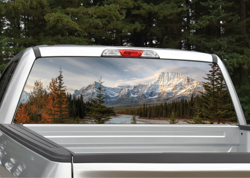 Mountain Tree Scenery Cool Car Truck Window Vinyl Decal Sticker Wall Mountain Tree Scenery Cool Car Truck Window Vinyl Decal Sticker Wall