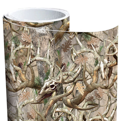 Obliteration Buck Skull Camo Vinyl Roll