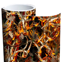 Obliteration Buck Blaze Camo Vinyl Roll