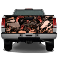 Snake Pit Skulls Tailgate Wrap