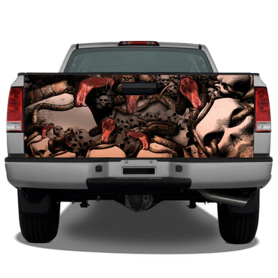 Snake Pit Skulls Tailgate Wrap