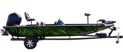 Spiral (Green) Boat Wrap Kit