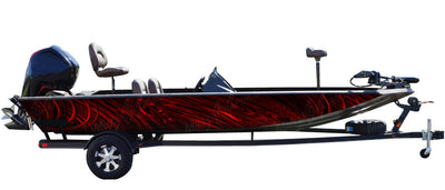 Spiral (Red) Boat Wrap Kit